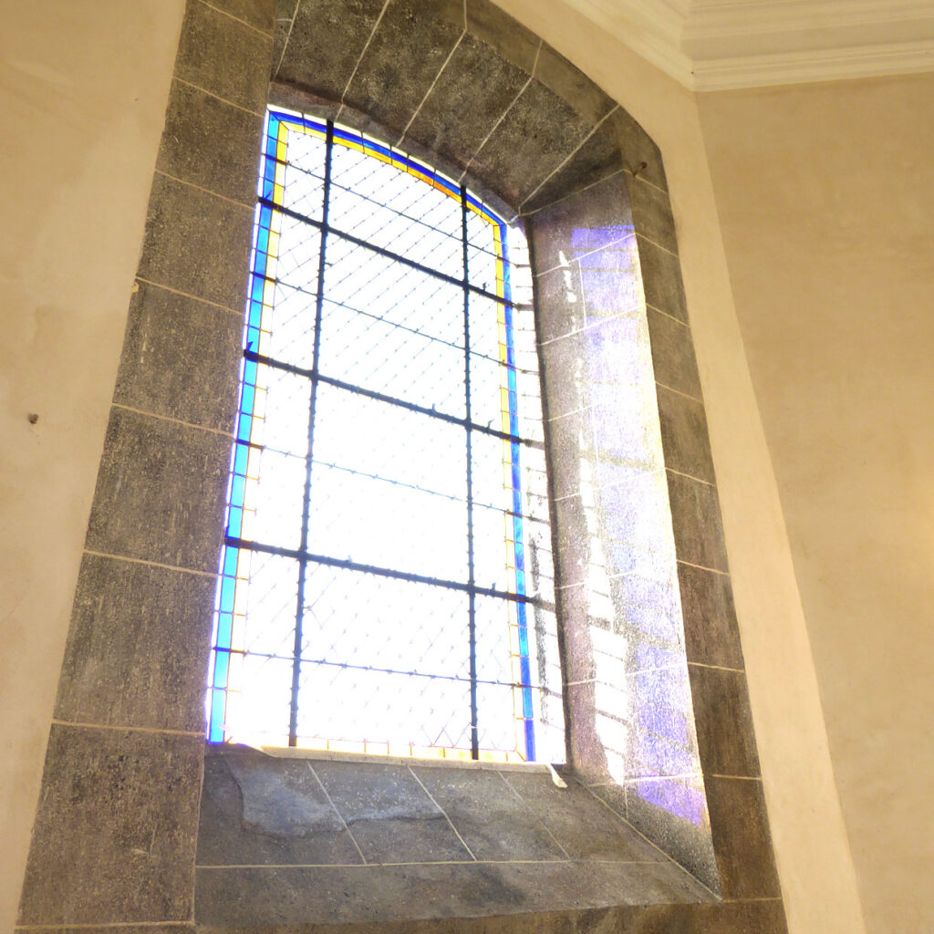 chapelle restauration fausse pierre