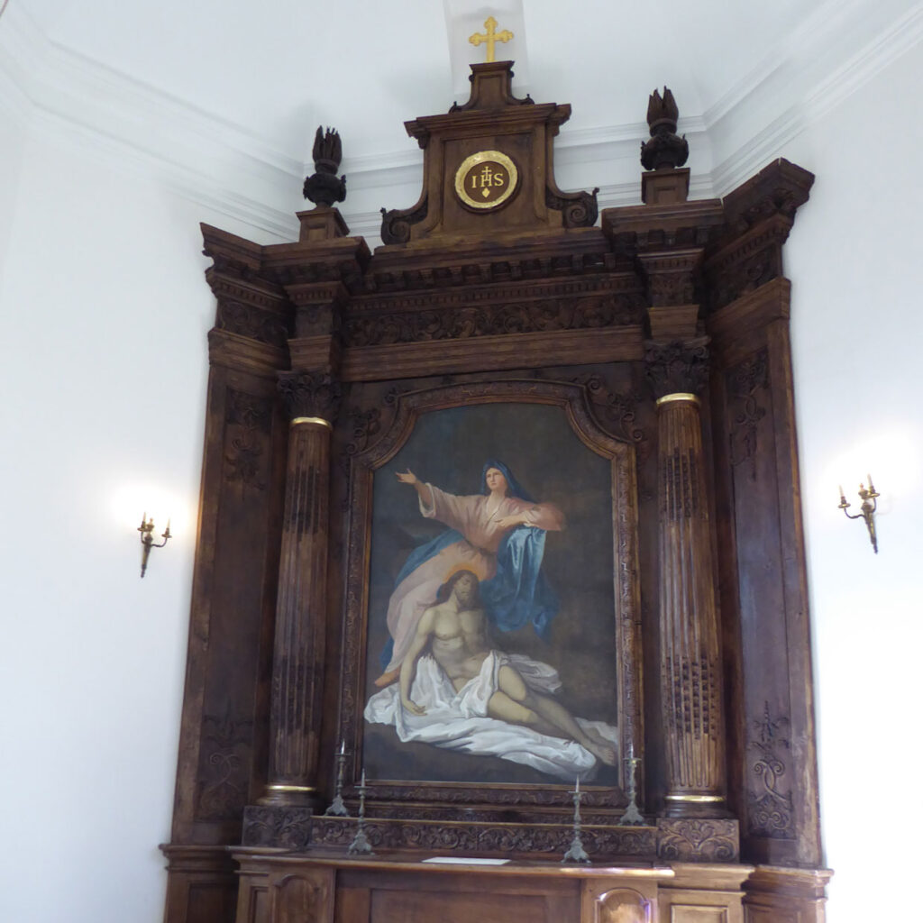retable dorure IHS